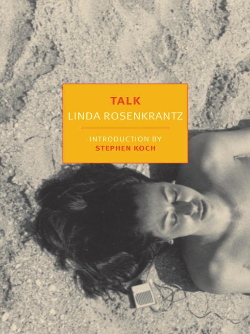 Title details for Talk by Linda Rosenkrantz - Wait list